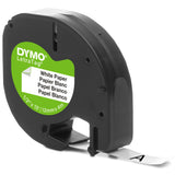 DYMO LetraTAG Tape (1,2 cm x 4 m) 1kassette(r) S0721510