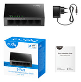 Cudy GS105 Switch 5-porte Gigabit Ethernet
