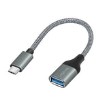 LogiLink USB-adapter 15cm Sort Grå