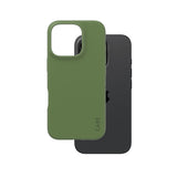 PanzerGlass CARE Fashionable Case til iPhone 16 Pro Grøn Fabriksny
