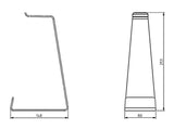 Multibrackets M Headset Holder Monteringssæt Hovedtelefoner / headsets