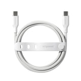 empower by PanzerGlass Racing USB-C to USB-C 2m hvid