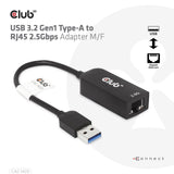 Club 3D CAC-1520 USB-A Gen 1 til 2.5Gbps Netværksadapter