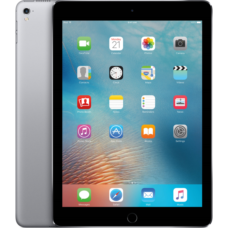 Apple iPad Pro 12.9" WI-FI 128 GB Spacegray Brugt God Stand