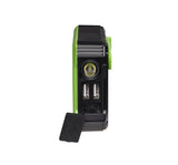 Denver PSO-10012 - Solar Powerbank - 10.000 mAh - Sort/Grøn
