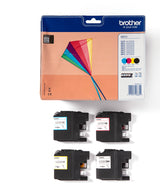 Brother LC 223 Sort Gul Cyan Magenta 550 sider Blæk