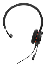 Jabra Evolve 30 II MS stereo Kablet Høretelefoner Sort