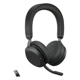 Jabra Evolve2 75 Trådløs Høretelefoner Sort Fabriksny