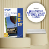 Epson Premium Semigloss Photo Paper Fotopapir A4 (210 x 297 mm) 20ark C13S041332