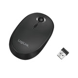 LogiLink Optisk Trådløs Sort