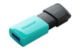 Kingston DataTraveler Exodia M 256GB USB 3.2 Gen 1 USB stick Sort Grøn