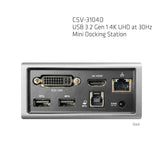 Club 3D CSV-3104D 8-in-1 USB gen 1 Dockingstation
