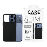 PanzerGlass CARE™ by ® SL1M Case Black w. MagSafe iPhone 2026 Pro | 17 Pro Beskyttelsescover Transparent Fabriksny