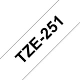 Brother TZe 251 Lamineret bånd (2,4 cm x 8 m) 1kassette(r)