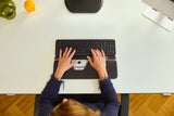 Contour RollerMouse Sæt med mus og tastatur Saks Trådløs Pan Nordic