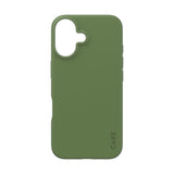 PanzerGlass CARE Fashionable Case til iPhone 16 Grøn Fabriksny