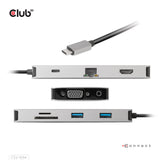 Club 3D CSV-1594 9-in-1 USB-C Gen1 Dockingstation