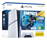 Sony PlayStation 5 - Fortnite Flowering Chaos Bundle 1,02 TB Wi-Fi Sort, Hvid Fabriksny