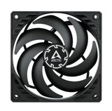 ARCTIC P12 Slim PWM PST Fan 1-pack Sort 120 mm