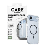 CARE by PanzerGlass Flagship Case Beskyttelsescover til iPhone Air (2025) Transparent Fabriksny