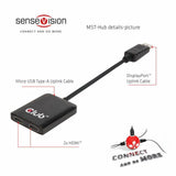 Club 3D MST Hub 1x DisplayPort -> 2x HDMI