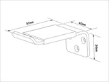 Multibrackets M Headset Holder Monteringssæt Hovedtelefoner / headsets