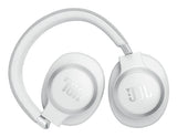 JBL LIVE 770NC Trådløs Kablet Hovedtelefoner Hvid Fabriksny