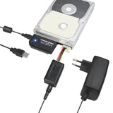 LogiLink Adapter USB 2.0 to 2,5 3,5 Zoll IDE SATA HDD OTB Lagringskontrol