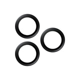 PanzerGlass Hoops Kameralinsebeskytter Sort til iPhone 17 Pro Max, iPhone 16 Pro / 16 Pro Max Fabriksny
