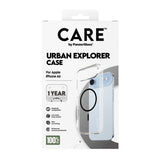 CARE by PanzerGlass Flagship Case Beskyttelsescover til iPhone Air (2025) Transparent Fabriksny