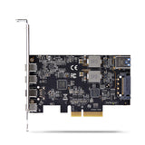 StarTech.com 5-Port USB PCIe Card, USB 3.2 10Gbps, PCI Express Card with 4x USB-C Ports, 1x USB-A Internal Port, USB PCI