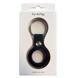 Airtag Læder Nøglering