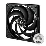 ARCTIC P12 Slim PWM PST Fan 1-pack Sort 120 mm