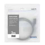 LogiLink Videoadapterkabel 2m Sort