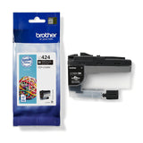 Brother LC 424BK Sort 750 sider Blæk