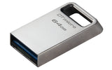 Kingston DataTraveler Micro 64GB USB 3.2 Gen 1 USB stick Sølv