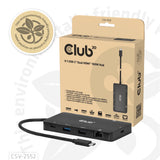 Club 3D CSV-2552 9-in-1 USB-C Dock