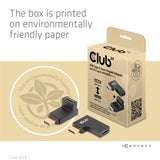 Club 3D CAC-1528 USB-C Gen 2 vinkel adapter kit Sort