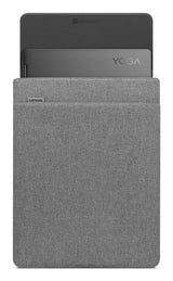 Lenovo Hylster til notebook 14.5 Polyurethan Highly resistant recycled material (RPET) Grå Fabriksny
