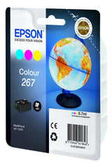 Epson 267 Gul Cyan Magenta 200 sider Blæk C13T26704010