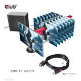 Club 3D CAC-1373 HDMI 2.1 kabel 3 m Sort
