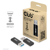 Club 3D CAC-1525 USB-A til USB-C adapter Sort