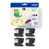 Brother LC229XL Value-Pack Sort Gul Cyan Magenta Blæk LC229XLVALBP