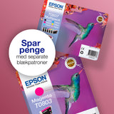 Epson T0806 Lys magenta 620 sider Blæk C13T08064011