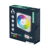 Arctic BioniX P12 A-RGB 1-pack Hvid 120 mm