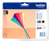 Brother LC223 Value-Pack Sort Gul Cyan Magenta 550 sider Blæk LC223VALBP