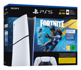 Sony PlayStation 5 Digital Edition - Fortnite Flowering Chaos Bundle 825 GB Wi-Fi Sort, Hvid Fabriksny