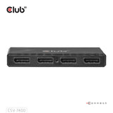 Club 3D CSV-7400 MST Hub 1x DisplayPort -> 4x DisplayPort