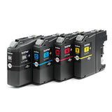 Brother LC 121 Value Pack Sort Gul Cyan Magenta 300 sider Blæk