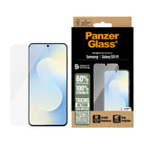 PanzerGlass Screen Protector Samsung Galaxy S25 FE 5G | Ultra-Wide Fit w. EasyAligner Skærmbeskytter Fabriksny